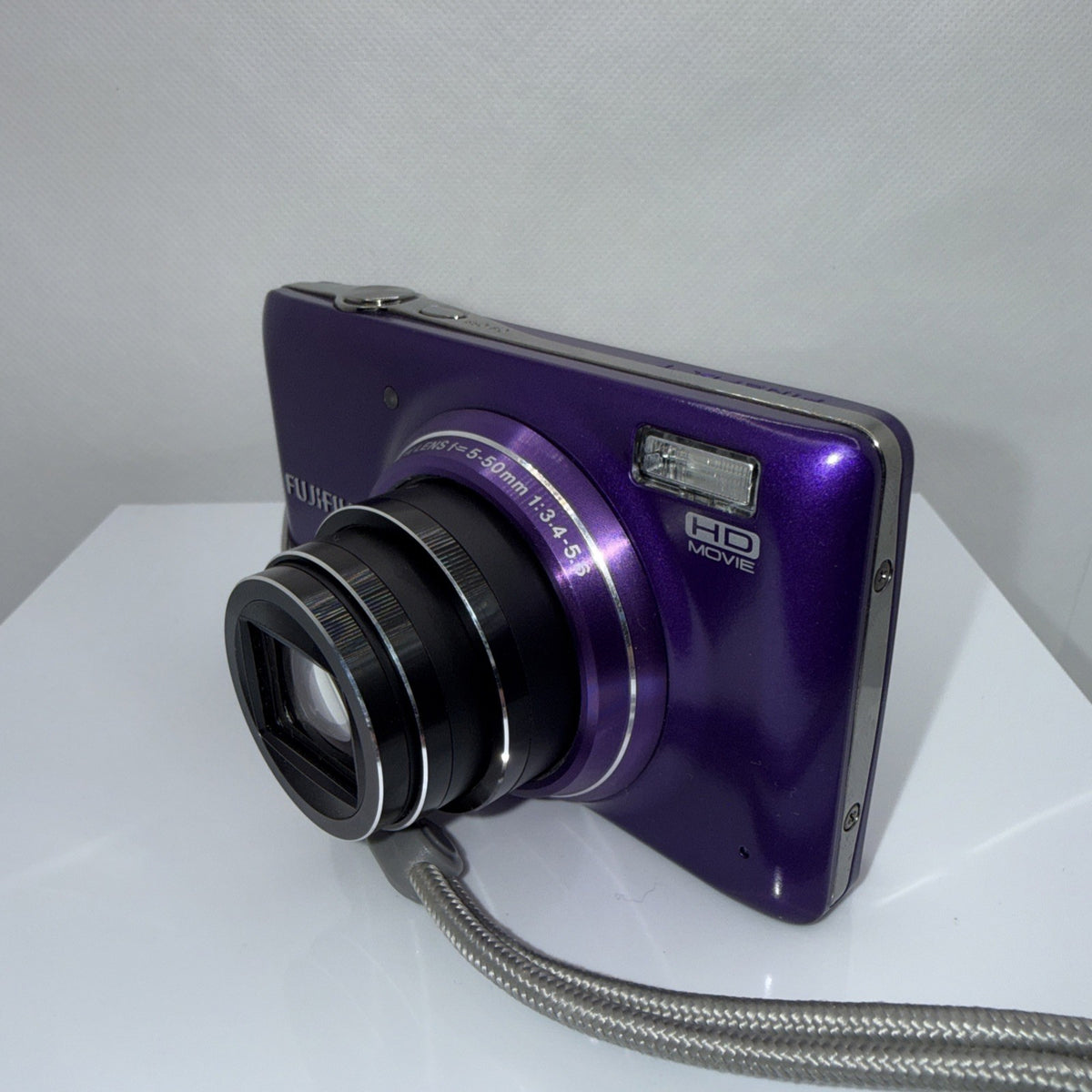 Fujifilm FinePix T350 14MP Purple Digital Camera Tested + Charger Battery 16GB