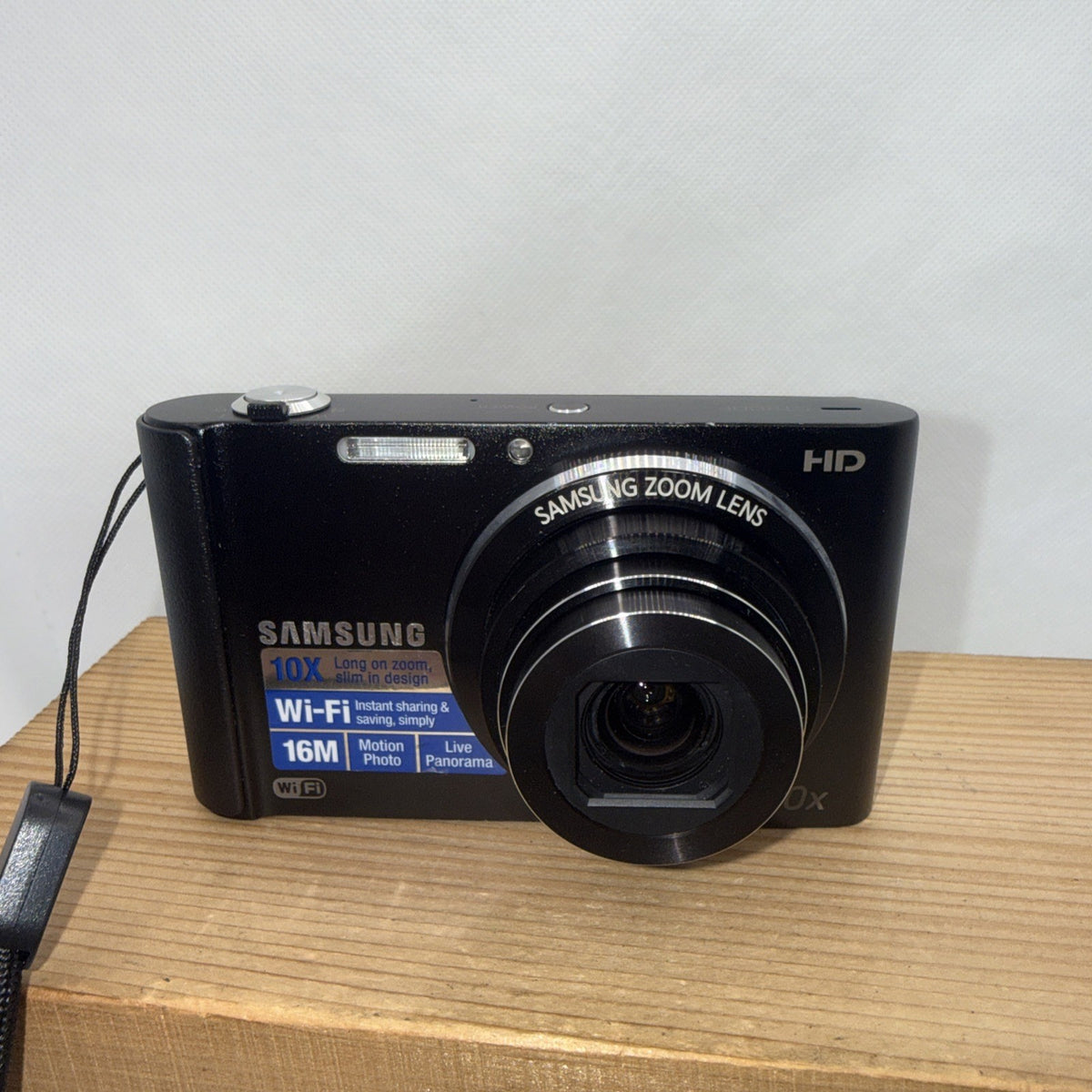 Samsung ST200F 16.1MP Digital Camera Tested Working + Charger Battery 2GB Card
