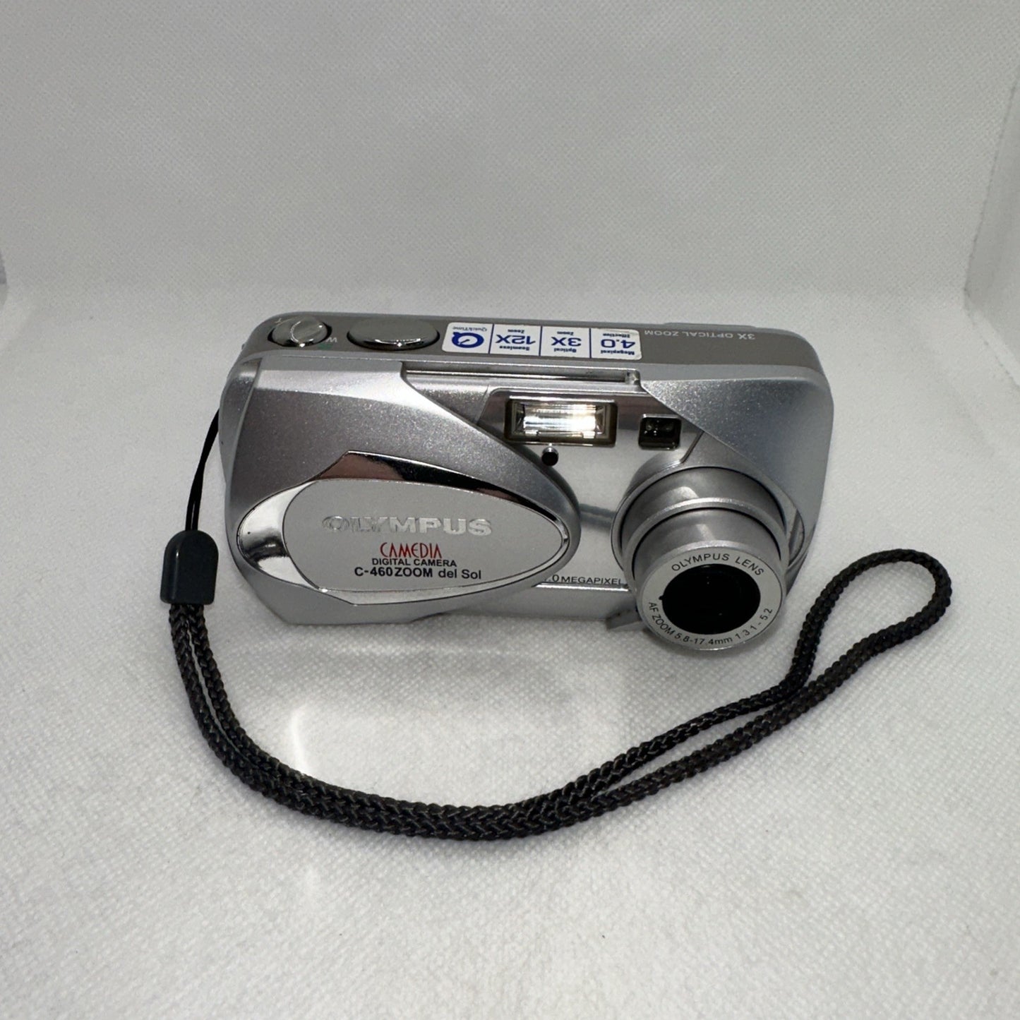 Olympus Camedia C-460 Zoom Digital Camera Tested Plus Batteries And Memory2