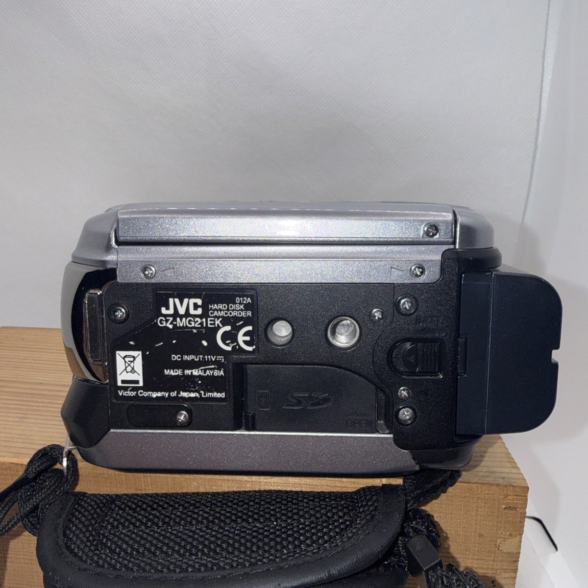 Hdd Camcorder JVC Everio Gz-Mg21ek 20GB + Charger Battery Usb Cable & Camera Bag