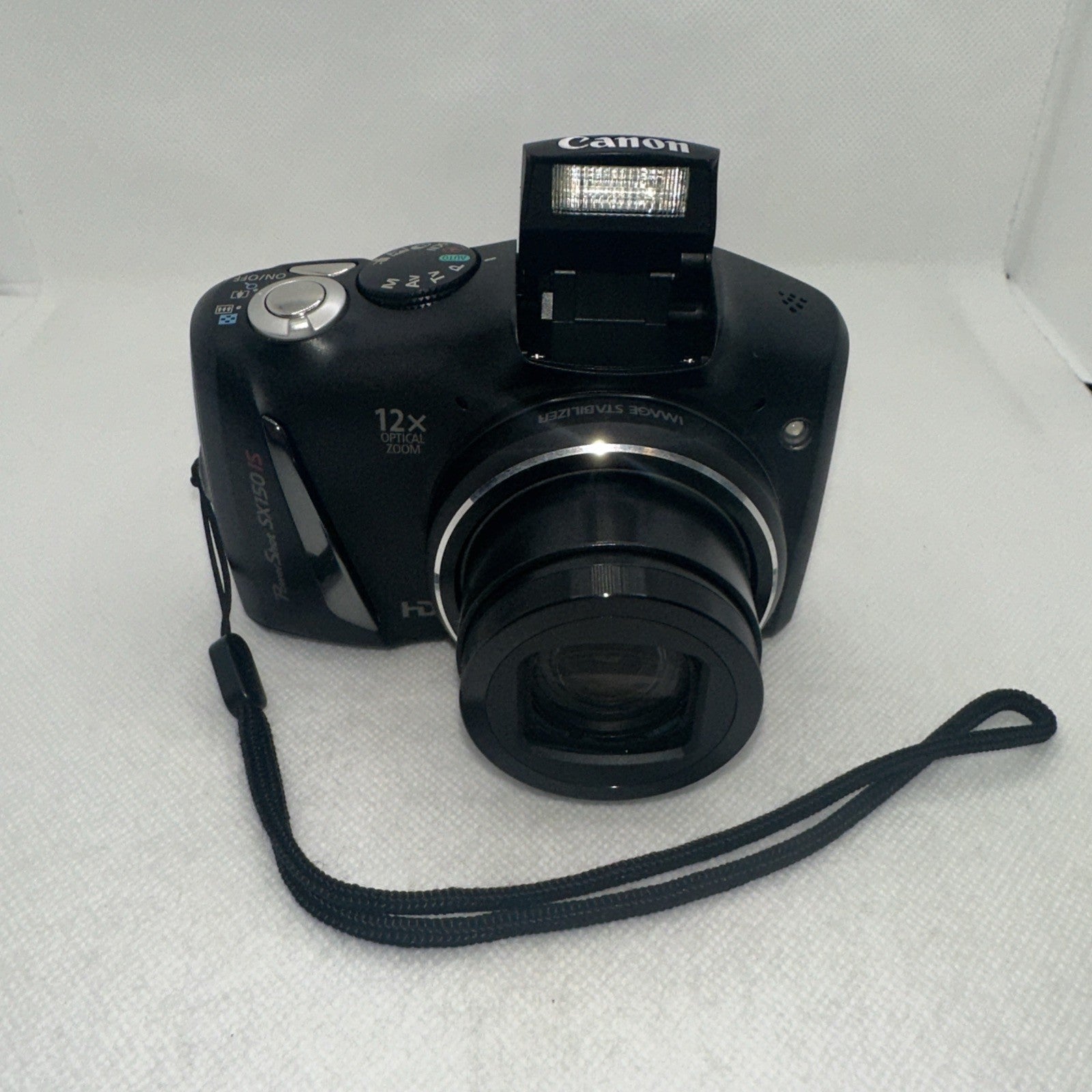 Digital Camera Canon PowerShot SX150 IS PC1677 12x Zoom Tested Plus Accessories2