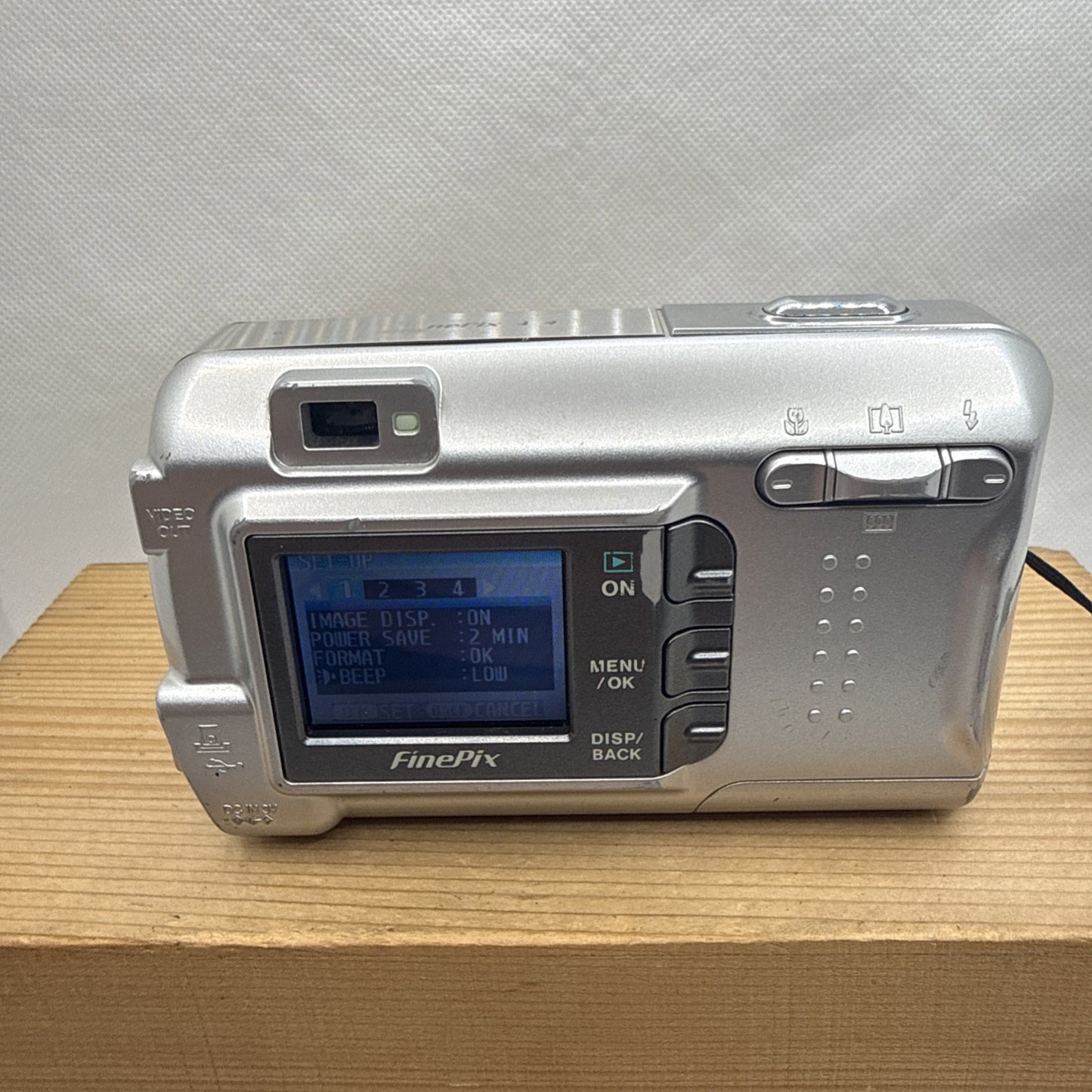 Fujifilm FinePix A340 4.0MP Digital Camera Tested Plus 128MB XD Card Retro Y2K