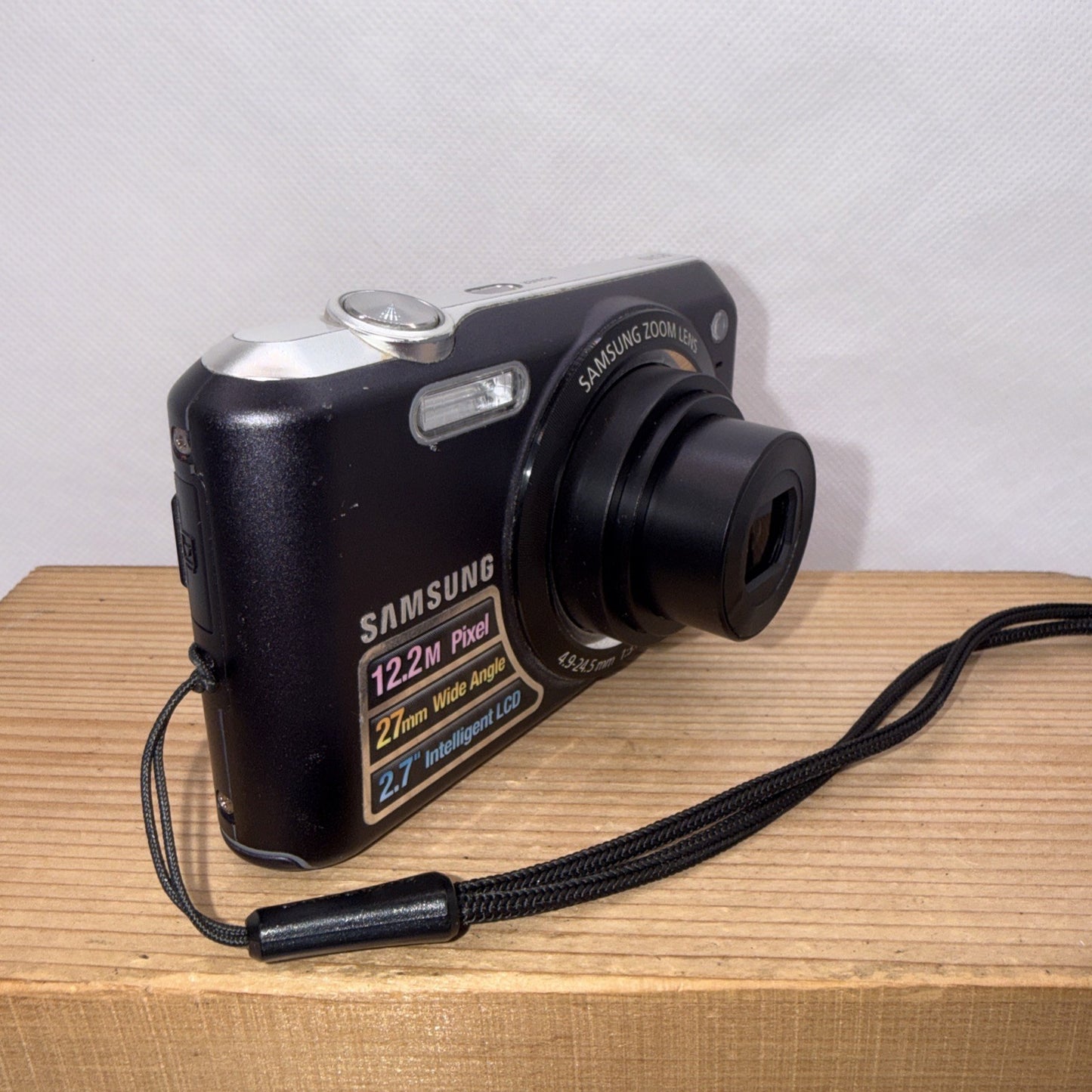 Samsung ES70 12.2MP Digital Camera Tested Working + Charger Battery 4GB SD