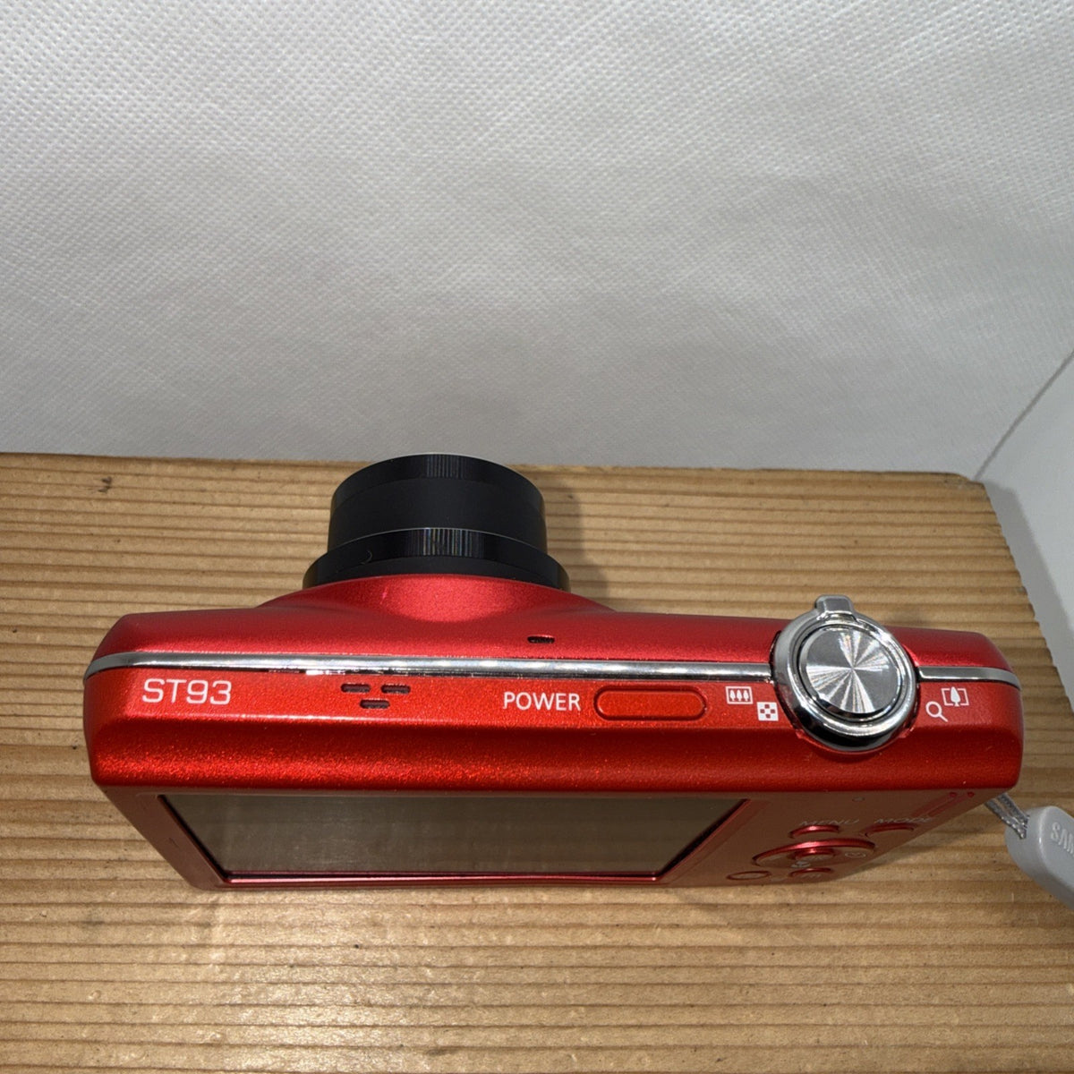 Samsung ST93 16.1MP Digital Camera Red Tested Working + Charger Battery 2GB SD