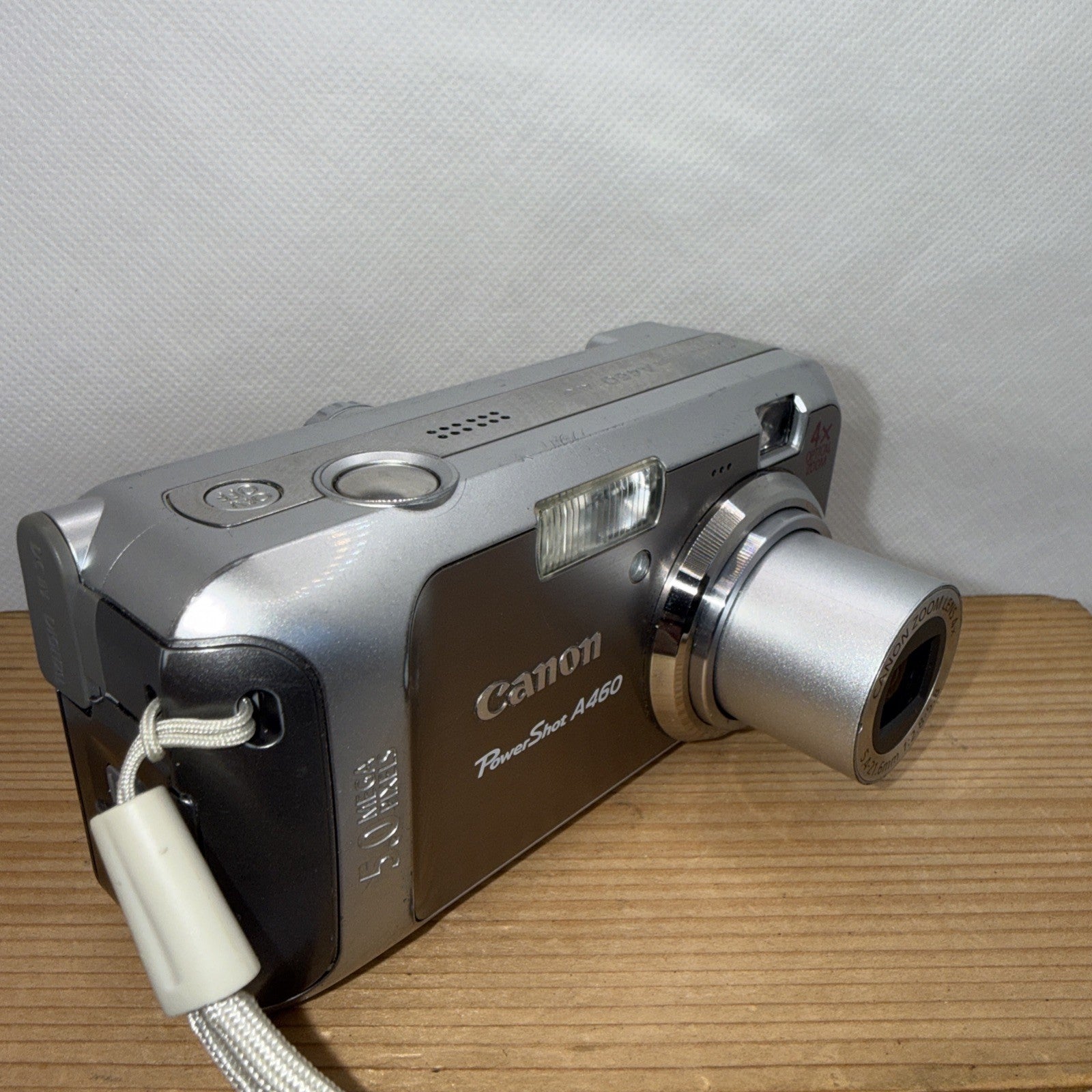 Canon PowerShot A460 Digital Camera 5MP Tested Working + Case 4GB SD & Free Gift2