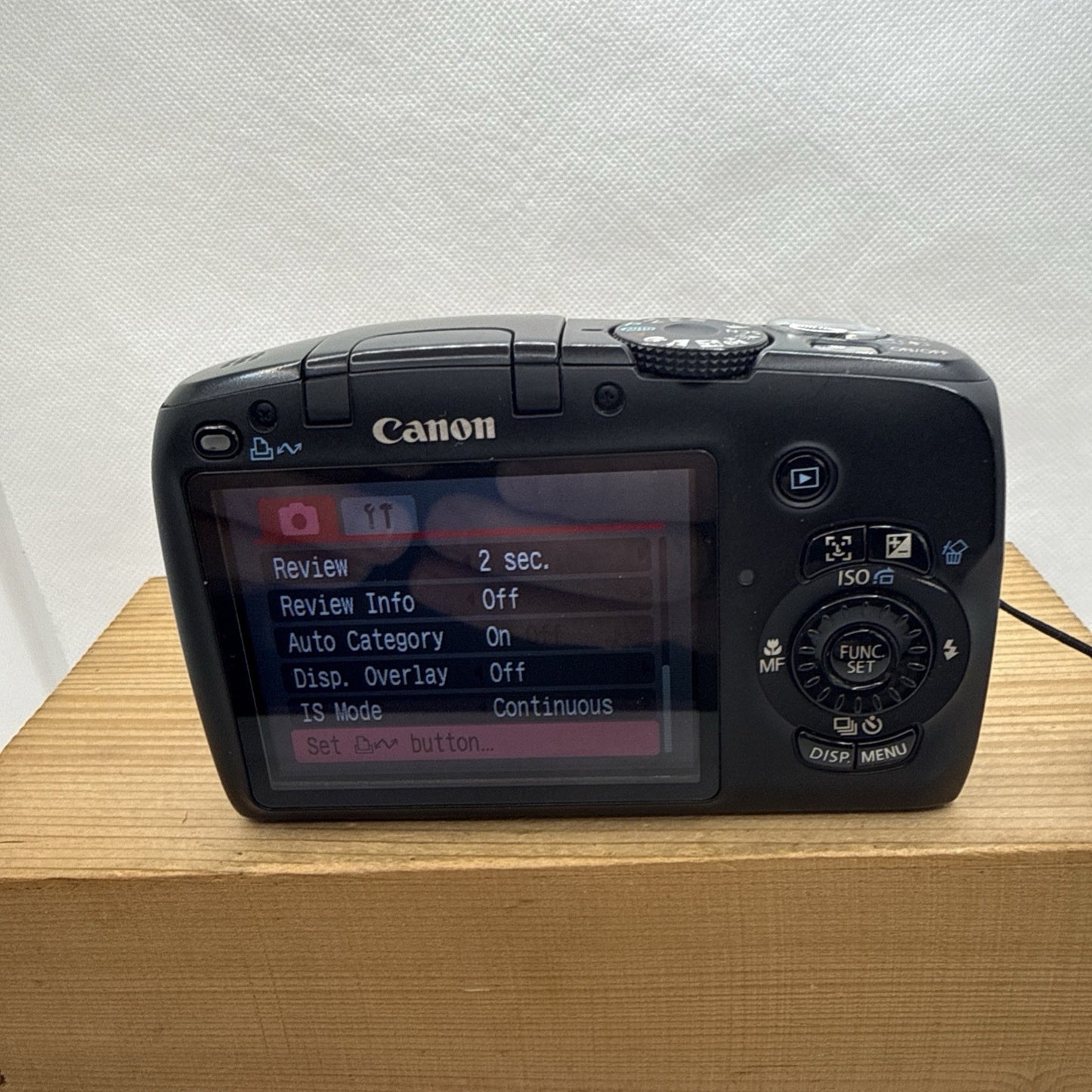 Canon PowerShot SX110 Is 9.0MP Compact Digital Camera Black- Excellent Condition