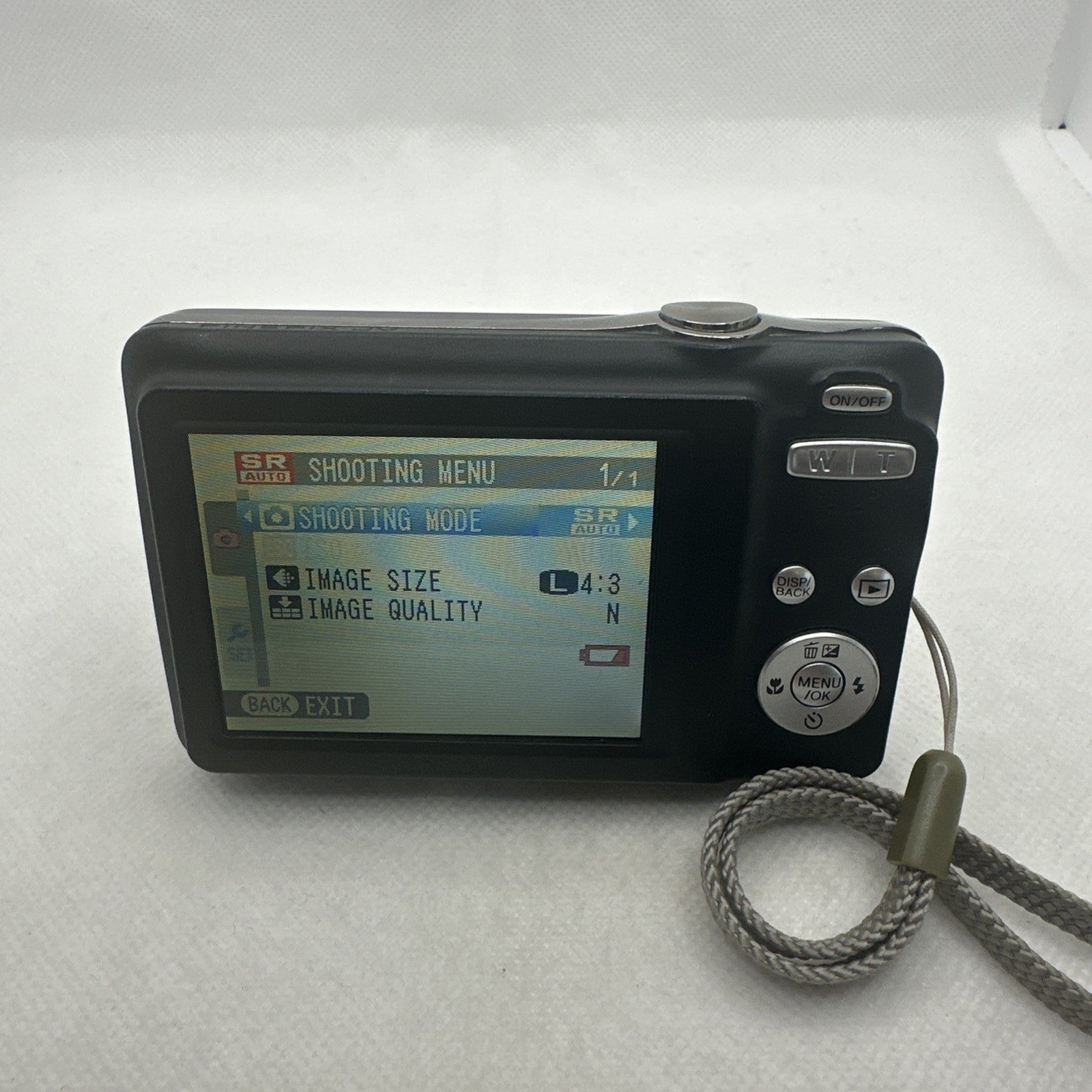 Fujifilm Finepix JV300 14MP Digital Camera Purple Tested + Charger Battery 16GB5