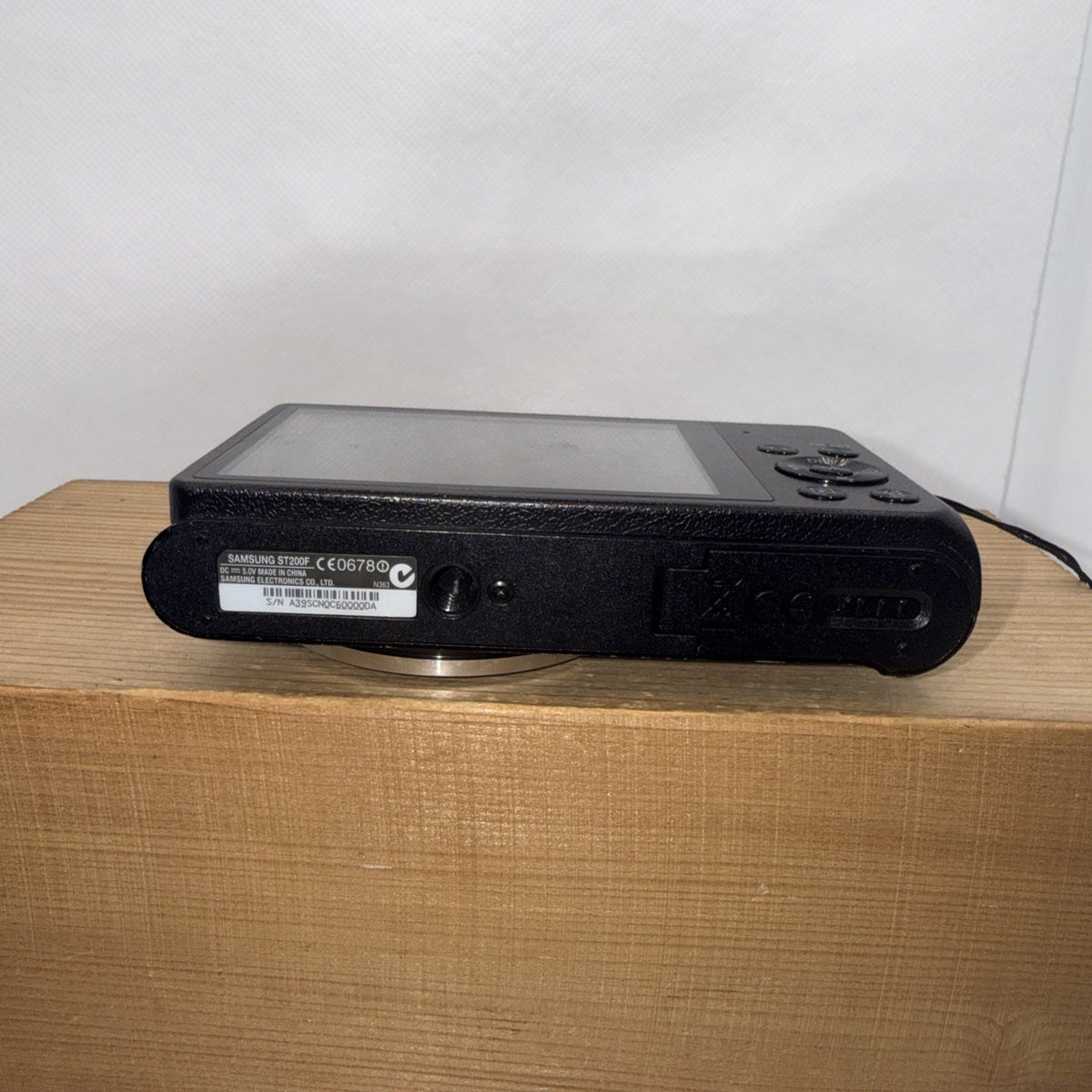 Samsung ST200F 16.1MP Digital Camera Tested Working + Charger Battery 2GB Card