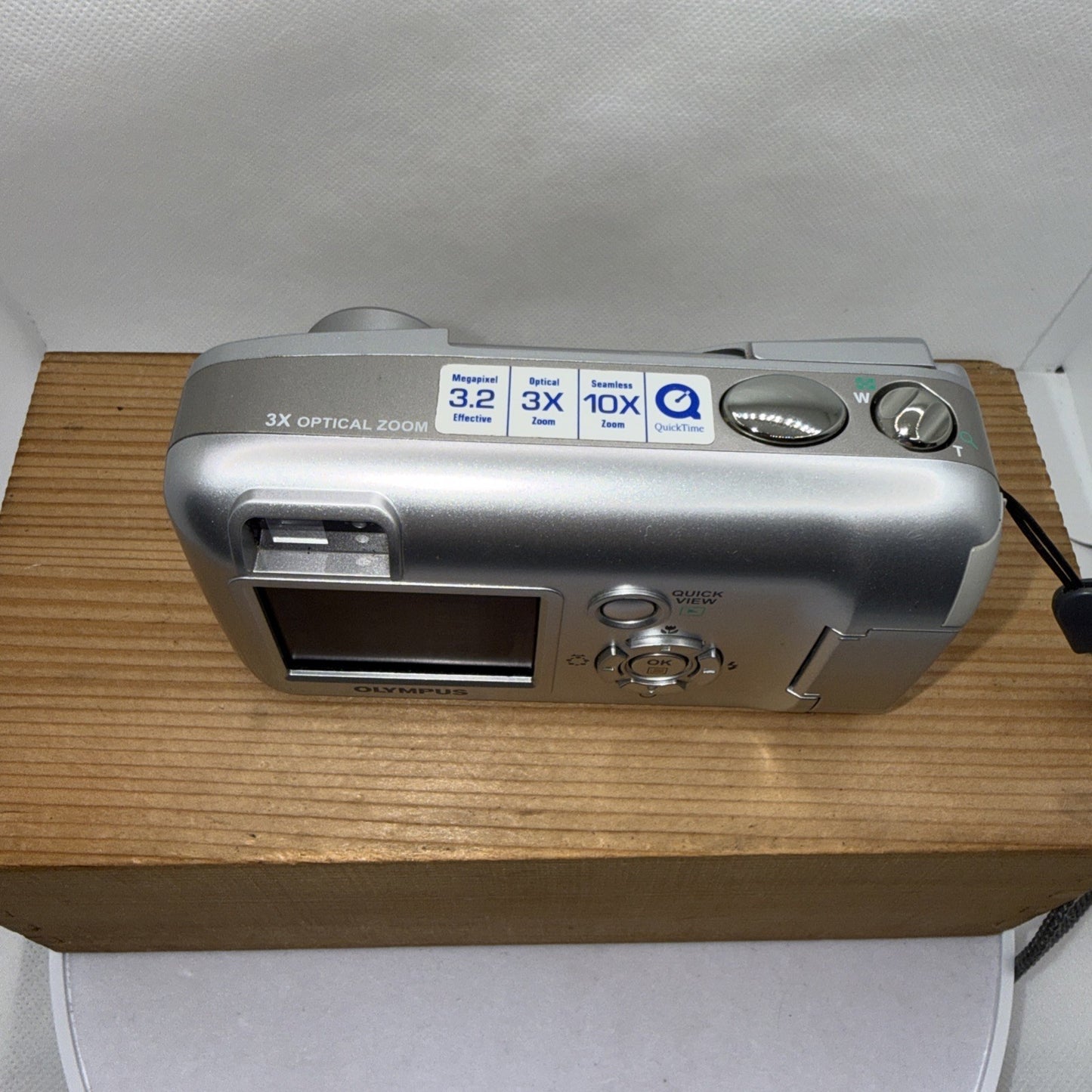 Olympus Digital Camera Camedia C-360 Zoom 3.2MP Tested + 128MB XD Card & USB