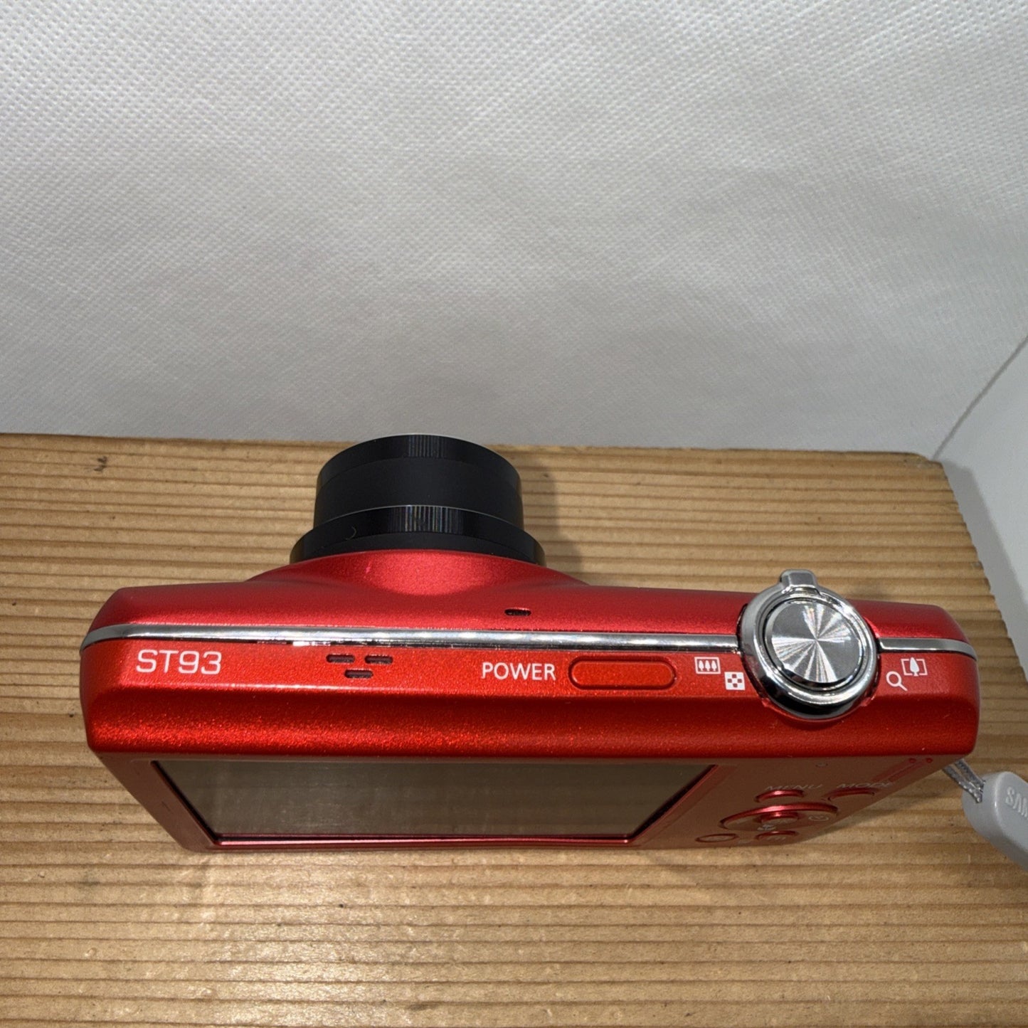 Samsung ST93 16.1MP Digital Camera Red Tested Working + Charger Battery 2GB SD