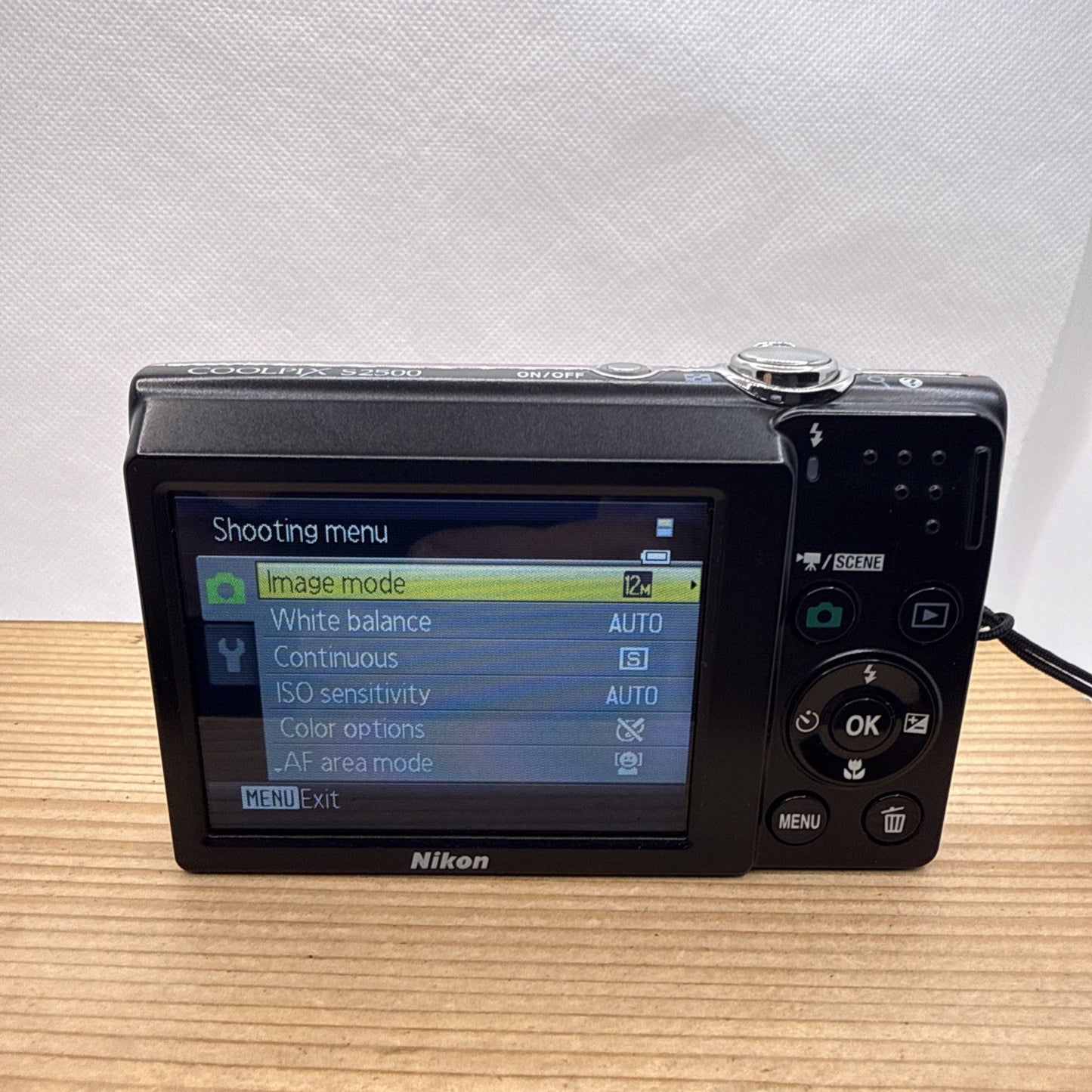 Nikon Coolpix S2500 Pink 12MP Digital Camera Tested + Charger Battery 8GB Boxed