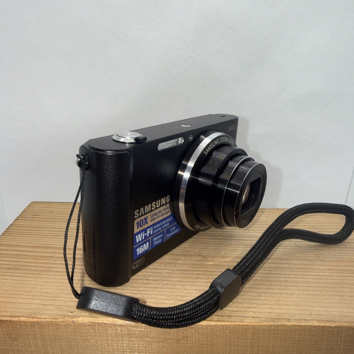 Samsung ST200F 16.1MP Digital Camera Tested Working + Charger Battery 2GB Card