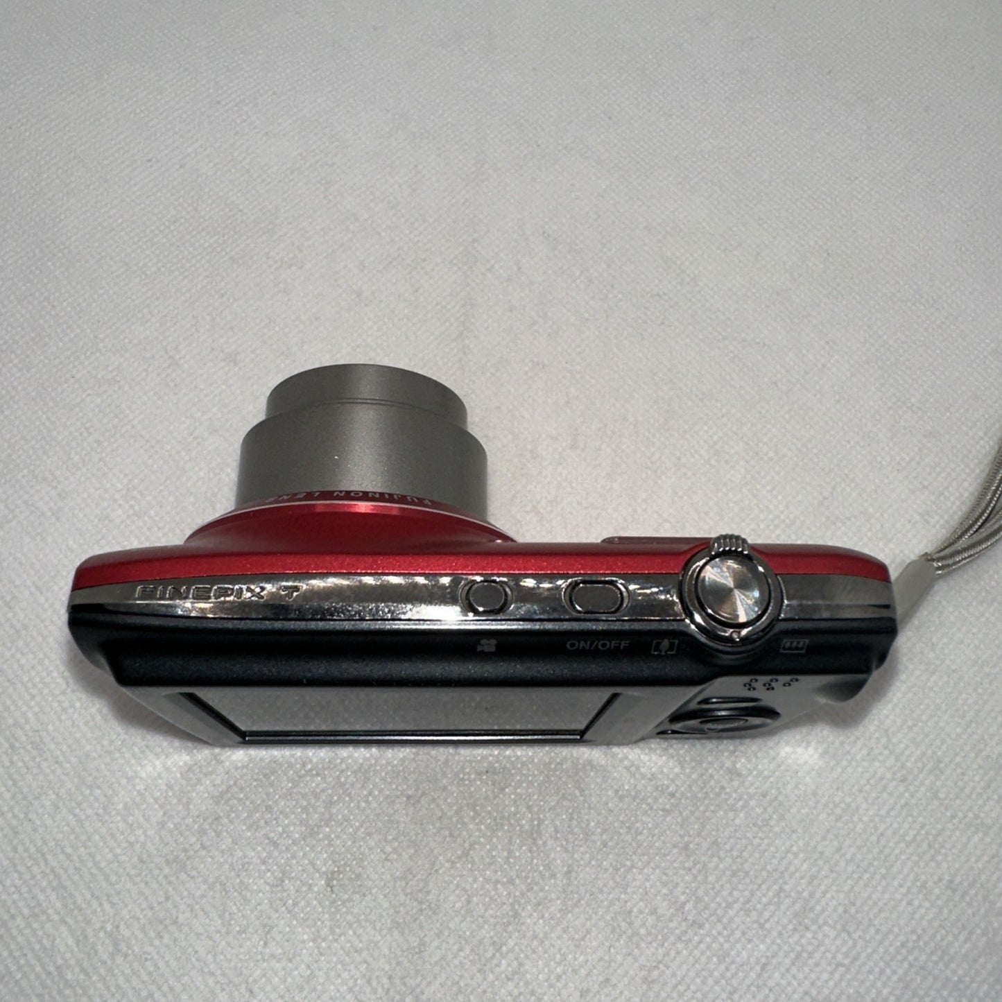 Fujifilm Digital Camera FinePix T500 16.0MP Red Tested + Charger Battery 16GB SD5